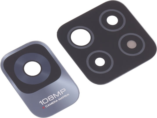 Camera Lens Glass Black for Xiaomi Redmi Note 11 Pro 5G, Redmi Note 11 Pro 4G, Redmi Note 11 Pro+ 5G India.