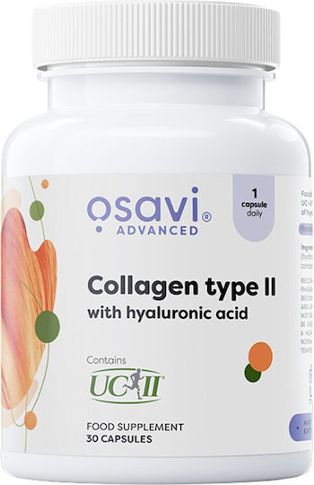 Osavi Collagen Type II με Υαλουρονικό Οξύ 30 κάψουλες