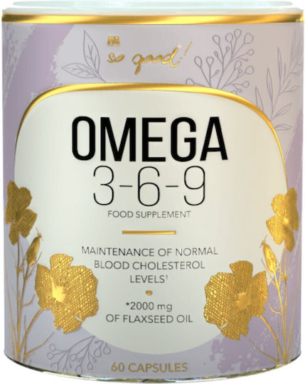 FA Nutrition So Good! Series Omega 3-6-9 1000мг 2 капси 60 софтджел
