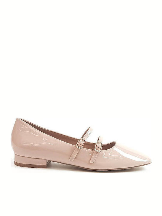 Alta Moda Women's Ballerina Shoes Beige