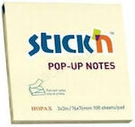 Sticky Note Pads in Cube Yellow Stick N Χαρτια