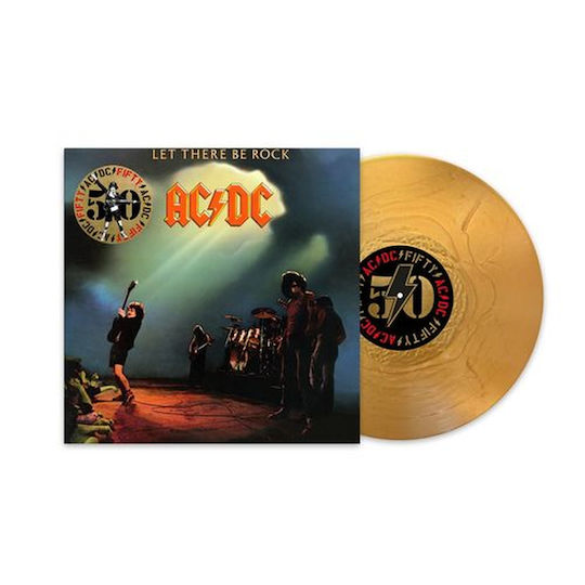 Ac Dc Let There Be Rock 50th Anniversary Gold 1 Vinil