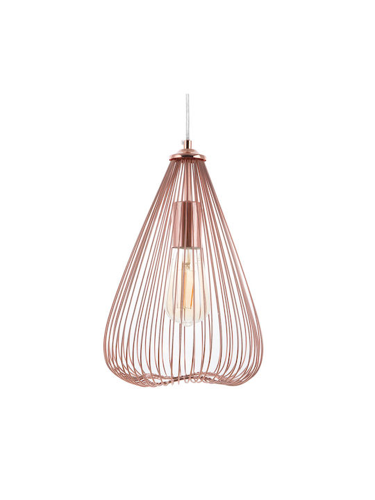 Beliani Pendant Light Single-Light Bronze