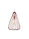 Beliani Pendant Light Single-Light Bronze