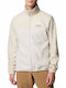 Columbia Men's Fleece Cardigan with Zipper Beige