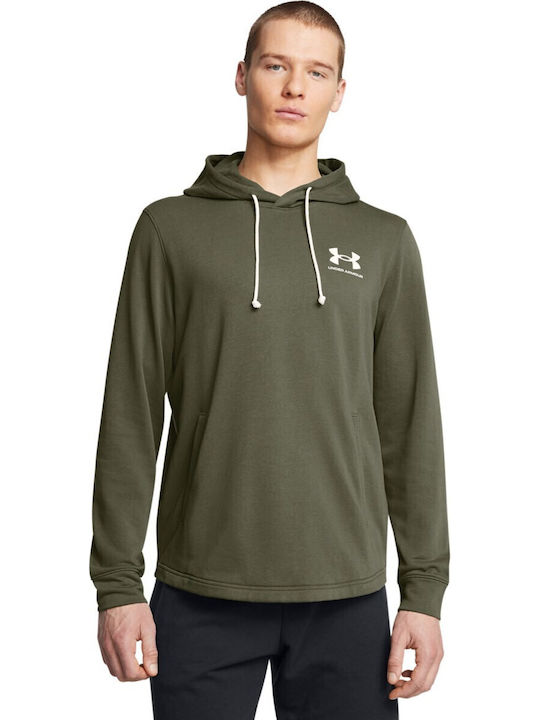 Under Armour Rival Terry Φούτερ Χακί