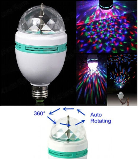 Dekorative Lampe mit Fassung für E27 Lampe Mehrfarbig