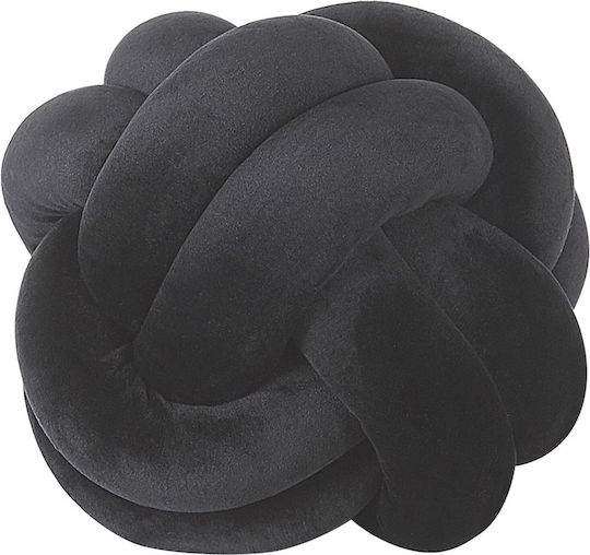 Black Velvet Decorative Pillow Malni 20 X 20 Cm