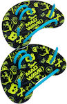 Mad Wave Finger Swimming Hand Paddles Multicolored