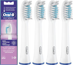 Oral-B Elektrische Zahnbürsten Ersatzköpfe Pulsonic Sensitive SR32 4 Stück