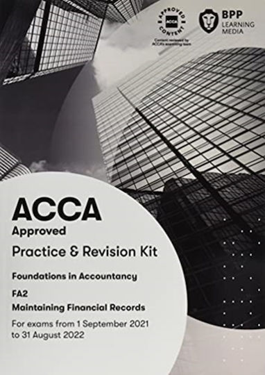 Fia Maintaining Financial Records Fa2 Bpp Learning Media Paperback Softback