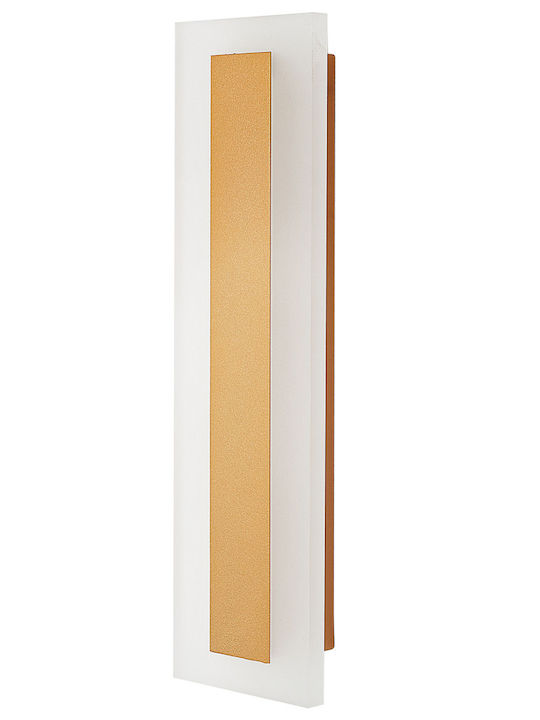 Beliani Iluminat Exterior Montat Pe Perete Led