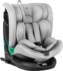 Kikka Boo i-Roll i-Size 0-36 kg with Isofix Light Grey