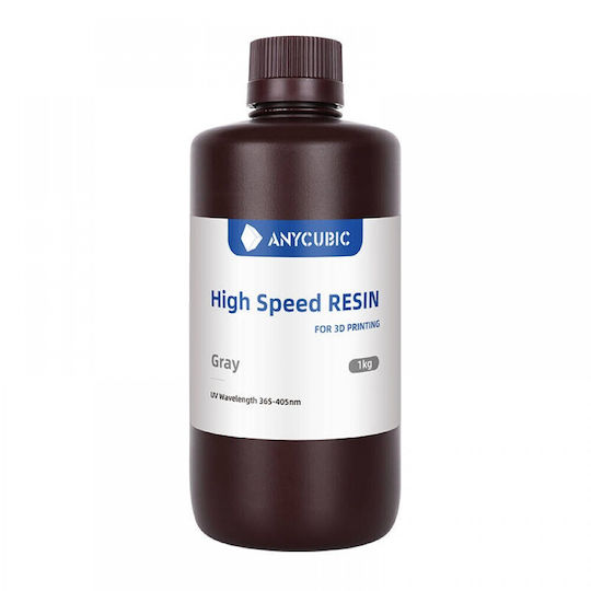 Anycubic High Speed Harz für 3D-Drucker Gray 1kg (SGSGY-101D)