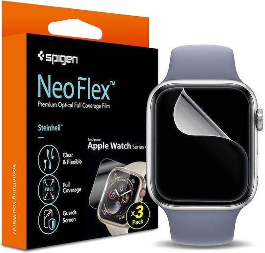 Spigen NeoFlex Displayschutzfolie Für Apple Watch 40mm 3 Stück 061FL25575