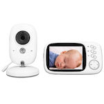 Techsuit Wireless Baby Monitor with Camera & Screen 3.2" & Two-way Communication