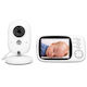 Techsuit Wireless Baby Monitor with Camera & Screen 3.2" & Two-way Communication