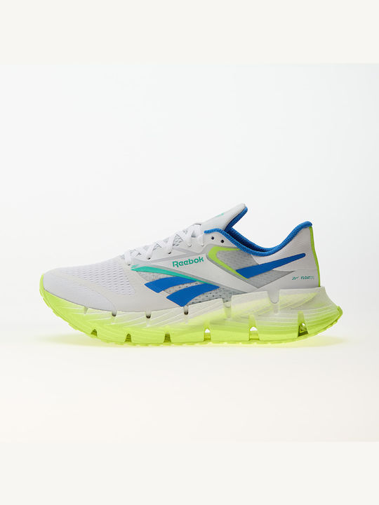 Reebok Floatzig 1 Bărbați Pantofi sport White / Digital Lime / Kinetic Blue