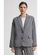 Urban Classics Lung Blazer pentru femei Sacou Cloudgrey