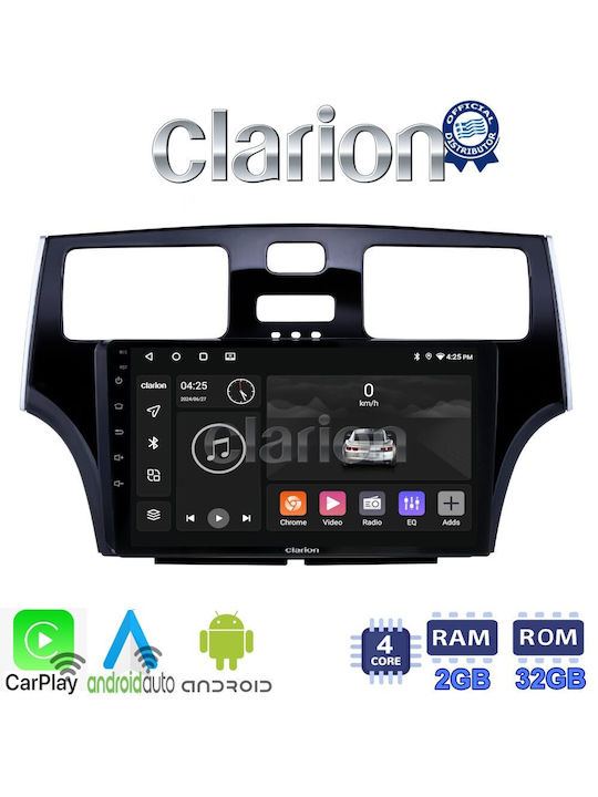 Clarion Sistem Audio Auto pentru Lexus Magazin online 2001 > 2007 (Bluetooth/USB/WiFi/GPS/Apple-Carplay/Android-Auto) cu Ecran Tactil 9"
