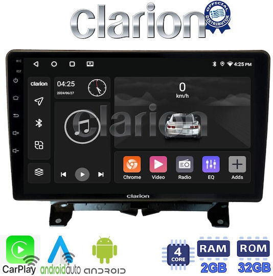 Clarion Ηχοσύστημα Αυτοκινήτου για Land Rover Range Rover Sport 2005 > 2014 (Bluetooth/USB/WiFi/GPS/Apple-Carplay/Android-Auto)