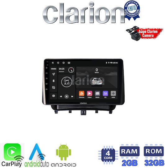 Clarion Ηχοσύστημα Αυτοκινήτου για Ford Transit Courier 2014> (Bluetooth/USB/WiFi/GPS/Apple-Carplay/Android-Auto)