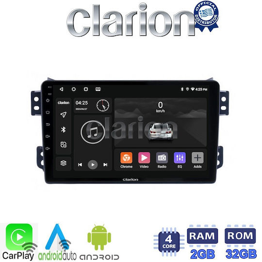 Clarion Sistem Audio Auto pentru Opel Agila Suzuki Înălțime 2008> (Bluetooth/USB/WiFi/GPS/Apple-Carplay/Android-Auto)