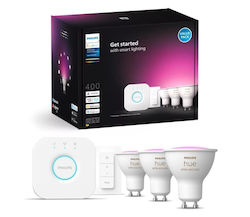 Philips Smart LED for Socket GU10 Adjustable White 3pcs