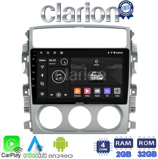 Clarion Auto-Audiosystem für Suzuki Liana 2001>2008 (Bluetooth/USB/WiFi/GPS/Apple-Carplay/Android-Auto)