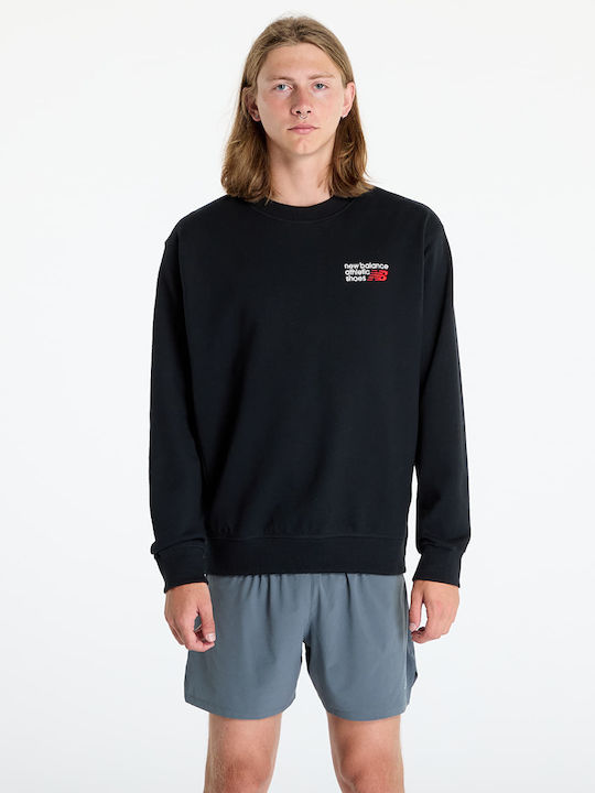 New Balance Athletics Φούτερ Black