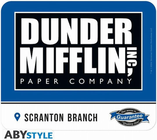 Abysse Mouse Pad Multicolour 215mm Dunder Mifflin