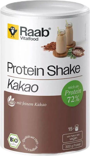 Raab Vitalfood Protein Shake Протеин Соев Без Лактоза с Вкус Какао 300гр
