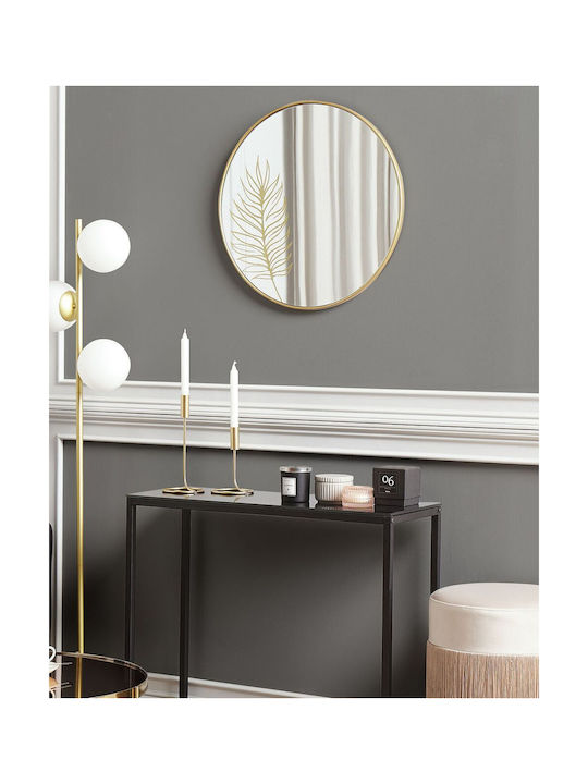 Wall Mirror 57 Cm Gold Sauvie