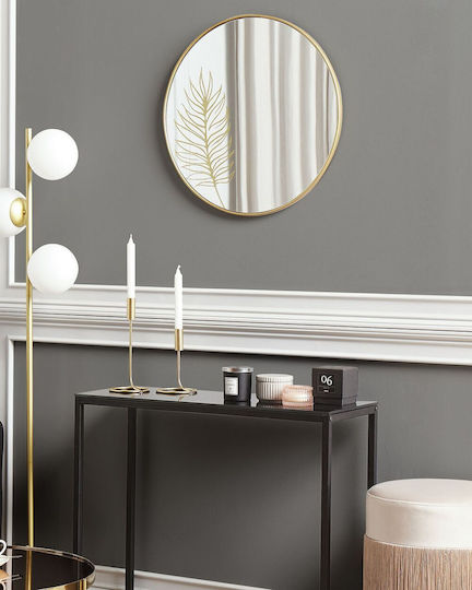 Wandspiegel 57 cm Gold Sauvie