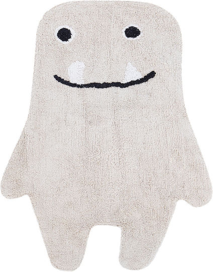 Cotton Kids Rug Monster 70 x 100 Cm Beige Zodi