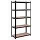 Songmics Dexion Regal 90x40x180cm mit 5 Regalen Gesamtbelastbarkeit 875kg