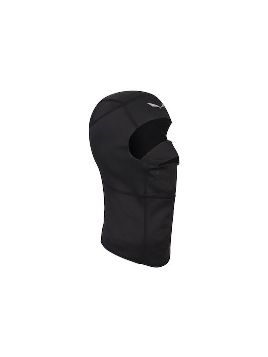 Salewa Rider Full Face Balaclava in Black/Black Colour Black Colour