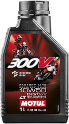 Motul 300v Factory Line Off Road Λάδι Μοτοσυκλέτας για Τετράχρονους Κινητήρες 10W-50 1lt