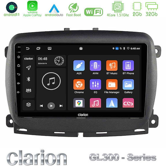 Clarion Автомобилна Аудио Система (Блутут/USB/WiFi/GPS/Apple-Carplay/Android-Auto) с Тъчскрийн 10"