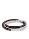 Calvin Klein Men's Leather Bracelet 19.5cm