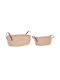 Set 2 Beige Cotton Baskets Gissar