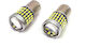 LED Ba15s P21W 12-24V Canbus 2100 Lm Weiße Glühbirne mit Linse