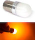 Led Ba15s P21w 12-24v Canbus Orange
