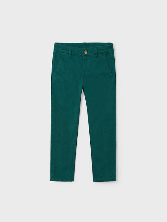 Mayoral Kids Trousers Green