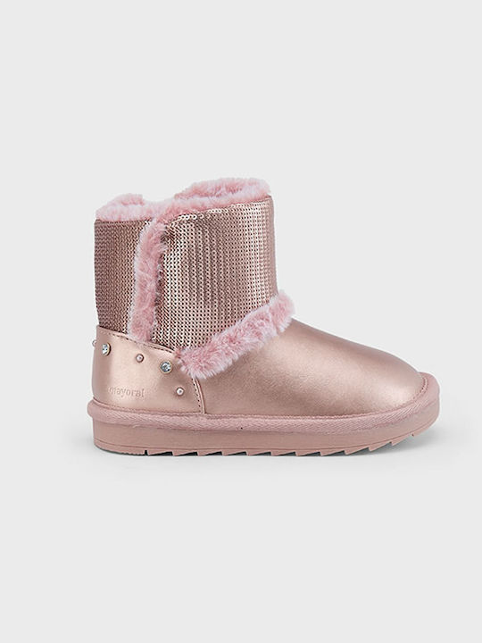 Mayoral Kids Boots Pink