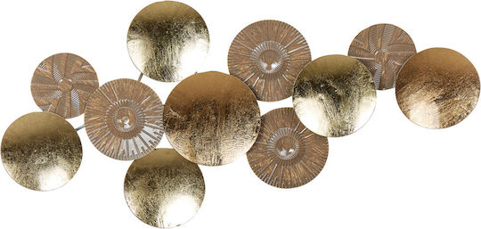 Decorațiune de Perete Aurie Thallium