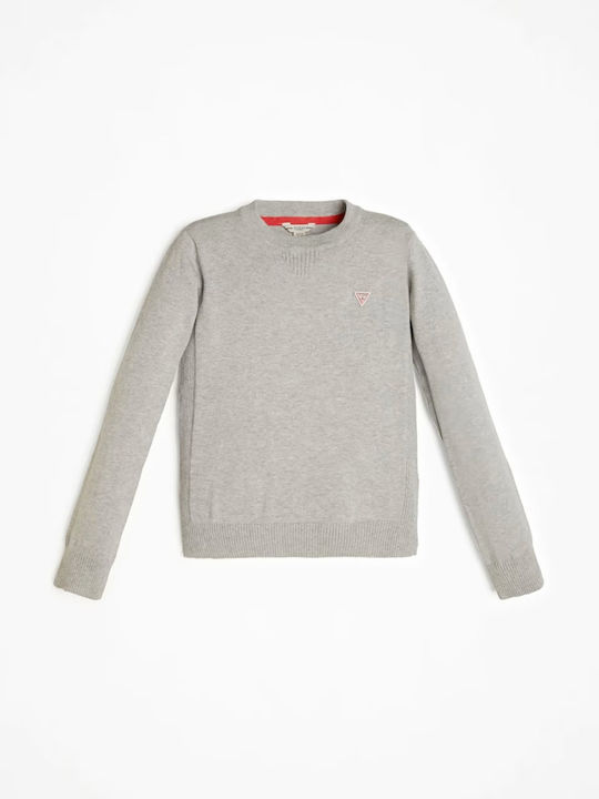 Guess Kids Sweater Long Sleeve Gray