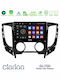 Clarion Auto-Audiosystem für Fiat Vollrück Mitsubishi L200 2015-2019 mit A/C (Bluetooth/USB/WiFi/GPS/Apple-Carplay/Android-Auto) mit Touchscreen 9"