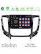 Clarion Auto-Audiosystem für Fiat Vollrück Mitsubishi L200 2015-2019 mit A/C (Bluetooth/USB/WiFi/GPS/Apple-Carplay/Android-Auto) mit Touchscreen 9"