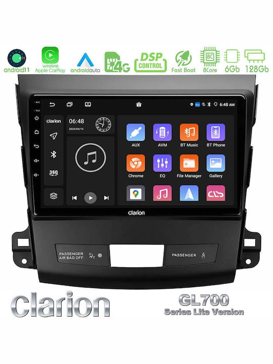 Clarion Автомобилна Аудио Система (Блутут/USB/WiFi/GPS/Apple-Carplay/Android-Auto) с Тъчскрийн 9"